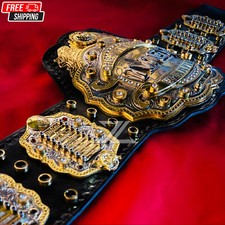 IWGP V4 World Heavyweight Wrestling Championship Belt CNC Dual Plated Adult Size