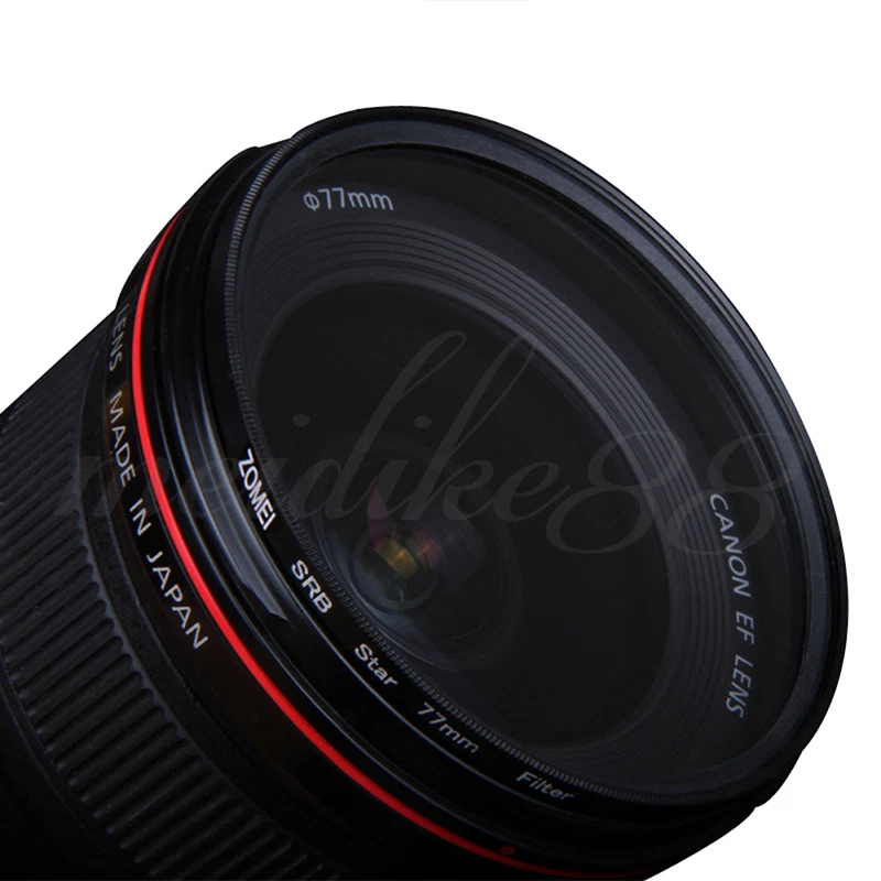 ZOMEI 55mm Star-Effect Cross Twinkle Lens+4+6+8 Piont Filter Set For Canon Nikon - Image 4 of 4