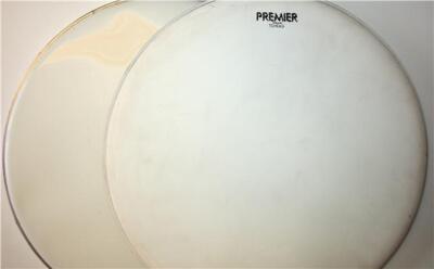 2er-Pack Premier/Unbranded 16 Zoll Drum Skins