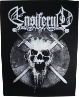 Ensiferum - Skull - 14'' x 11'' Printed Back Patch