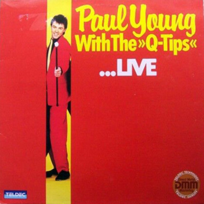 Paul Young With The Q Tips ...Live - LP 33T