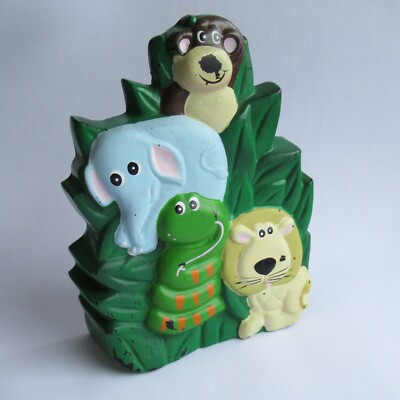 Retro Vintage Gusseisen Tier Türstopper (Affe Löwe Elefant Schlange Geschenk)