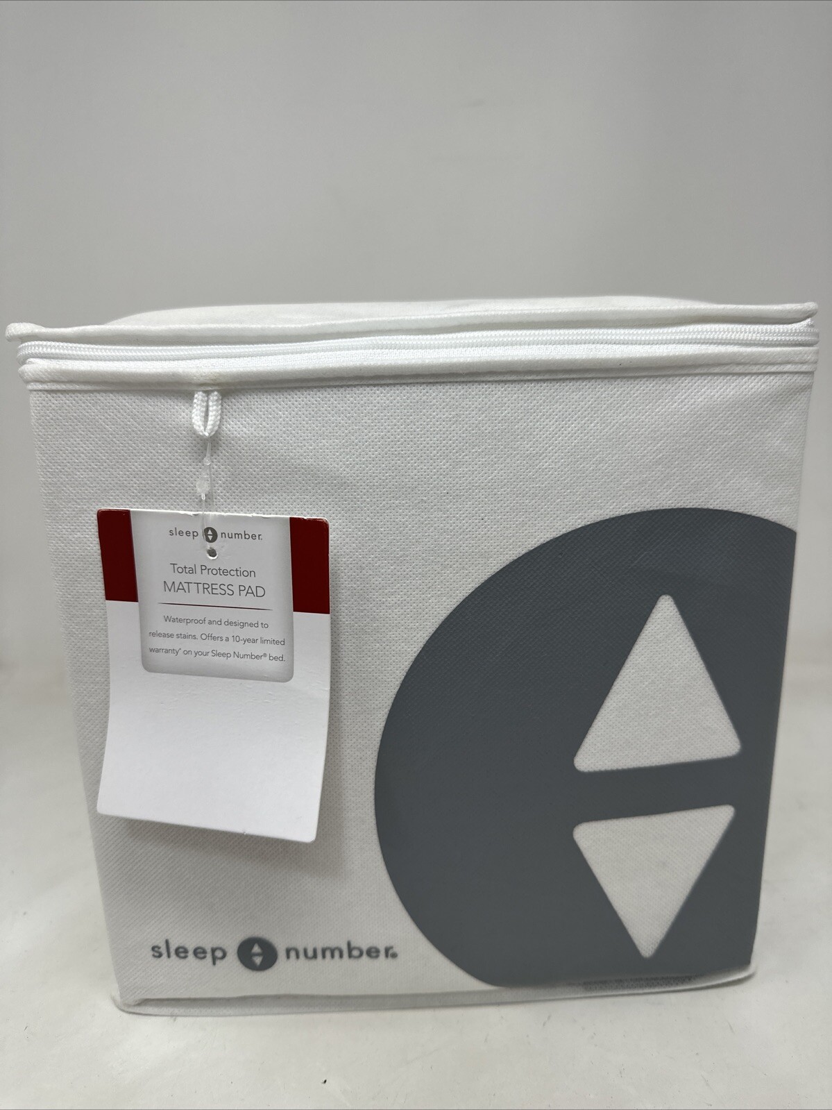 Sleep Number Total Protection Mattress Pad Flextop King White New