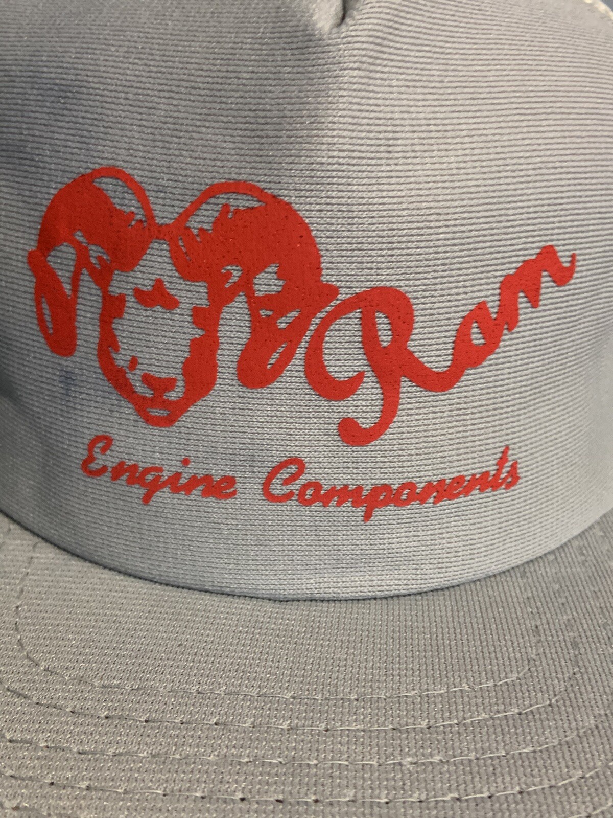 RAM ENGINE COMPONENTS TRUCKER HAT CAP VINTAGE ADJ… - image 2