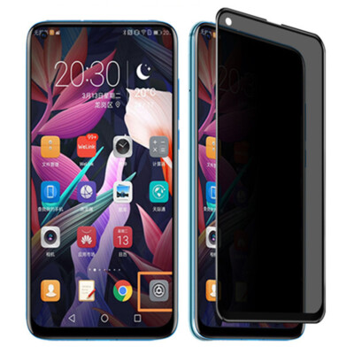 Full Cover Privacy Tempered Glass Screen Protector For Huawei Honor V20 Y9 2019