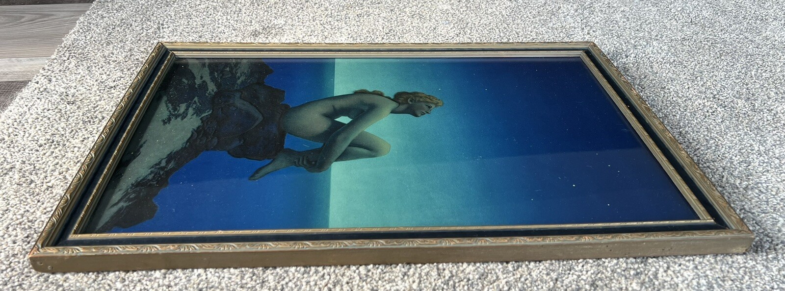 MAXFIELD PARRISH "STARS" HOUSE OF ART N.Y. Lithograph PRINT eBay