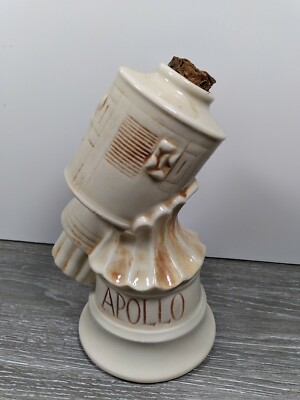 Apollo NASA Whiskey Decanter Thomas Sims Bottle Space Ship Lunar MISSING TOP1968