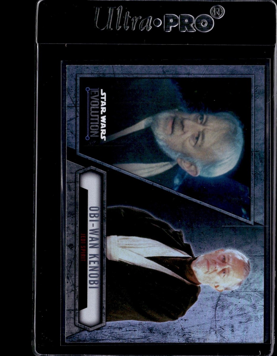 「EVOLUTION OF OBI-WAN」 The Evolution of Obi-Wan Kenobi, in Tom Hodges's Topps Star