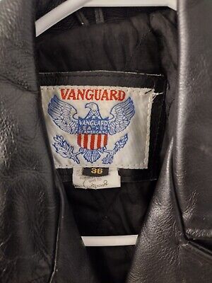 Vanguard Vintage Leather Jacket | eBay Vanguard Vintage Leather Jacket | eBay
