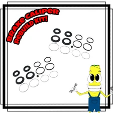 Front Disc Brake Caliper Rebuild Repair Kit for Toyota Pickup 4WD 1990-1995