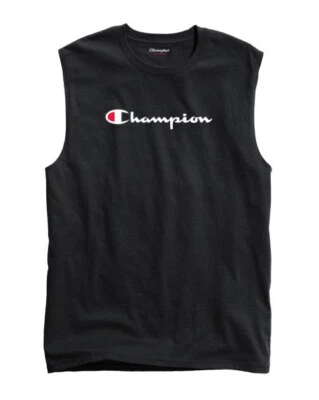 Camiseta deportiva auténtica Champion para hombre con logotipo de escritura GT22H Y07718 - Imagen 1 de 2