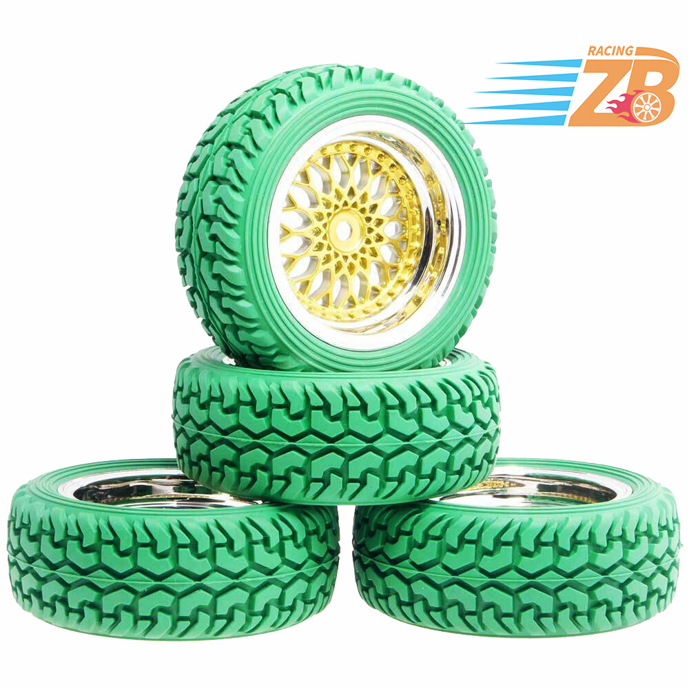 Wheels And Rubber Tires Set 12mm Hex Fits 1/18 Latrax Teton 