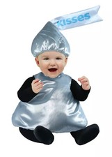 Rubies Hershey's Kisses Infant Toddler Halloween Costume Tunic Hat Size 6-12 Mth