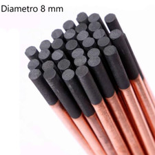 Confezione Elettrodi per Scriccatura leva Cordoli Saldatura diametro 8 mm 50 pz