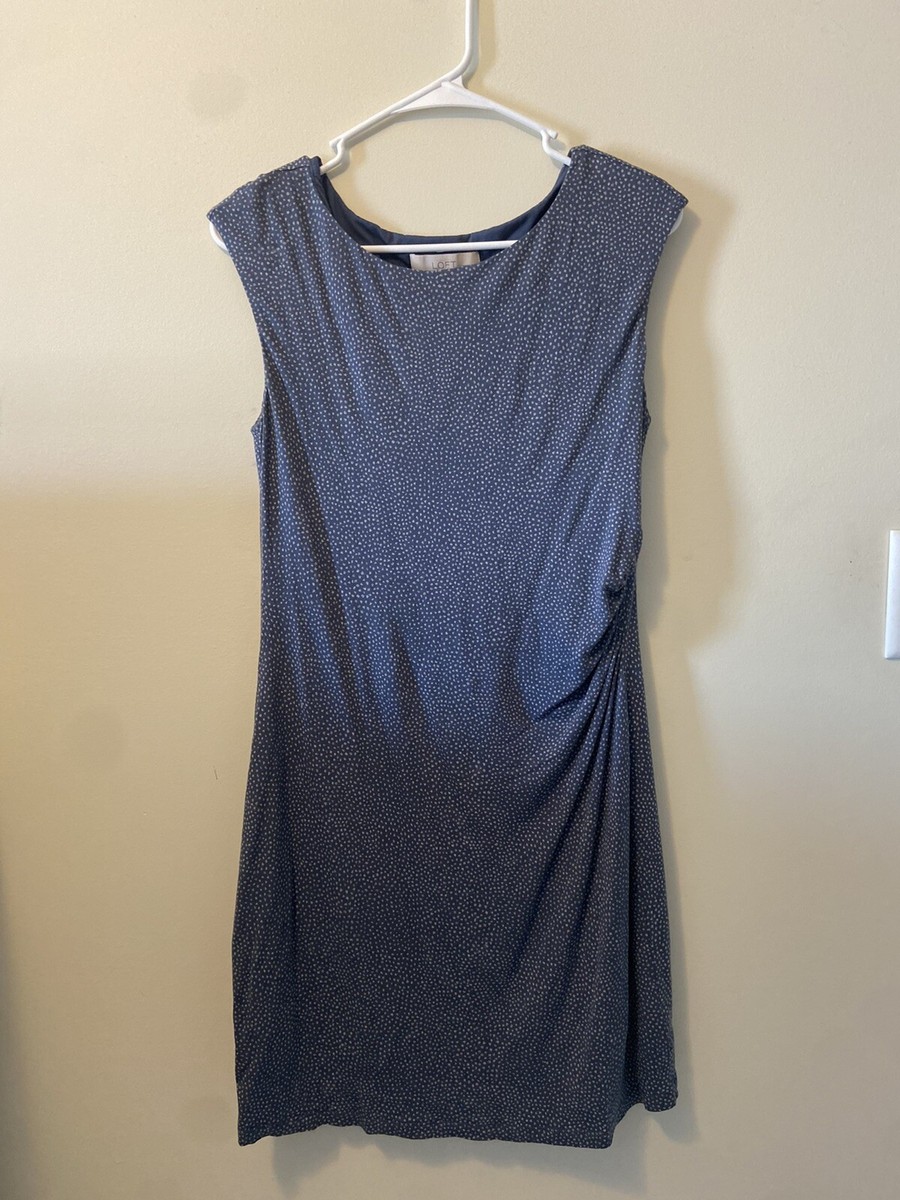 blue loft dress Loft Beach Strapless Mixed Media Maxi Pocket Dress Size XL Bright Water Blue Women's