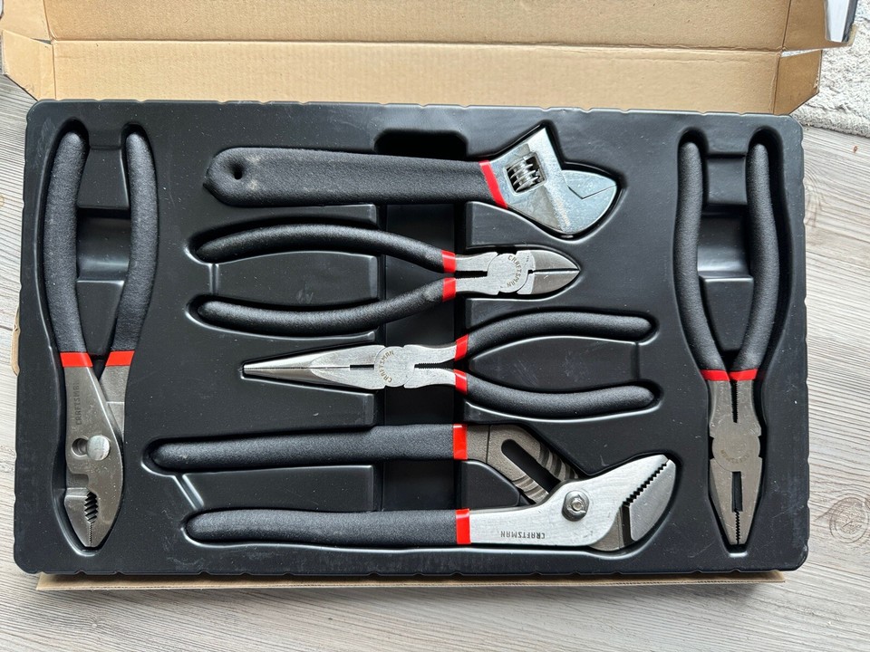 Sears Craftsman Canada 6 Piece Plier Set NOS VINTAGE RARE eBay
