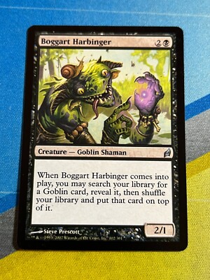 Magic the Gathering MTG Lorwyn BOGGART HARBINGER