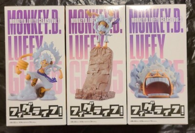 One Piece Figlife! Monkey D. Luffy Gear 5 Figure Vol.1 Vol.2 Vol.3