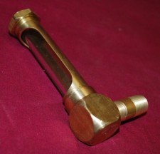 NEW Brass Liquid Level Oil Gauge Gas Engine Motor Tractor FIG. 526 #2