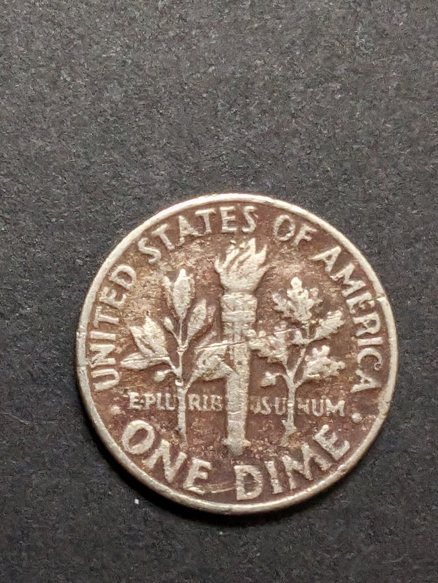 ムイムイ1979 🪙🎯Rare 1979 No Mint Mark Roosevelt Dime missing Clad Layer