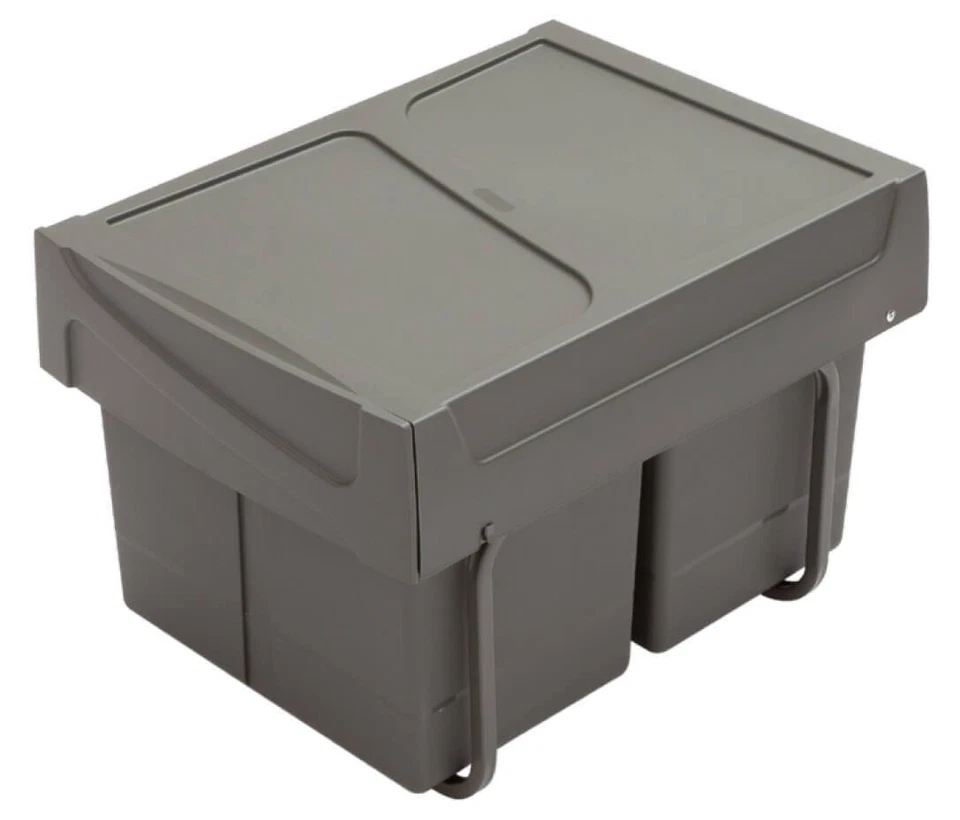 Häfele Abfallsammler Einbau Abfalleimer ausziehbar Müll-Auszug Schrank 400 mm - Bild 3 von 4