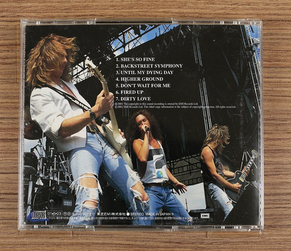 Thunder - Live At Donington (Monsters Of Rock 1990) CD (Japan 2001) TOCP-65745 Foto 3 de 4