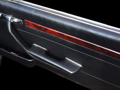 Paar Wurzelholz Tür Zierstreifen Mercedes SL SLC 300SL 380SL 560SL W107 Holz neu