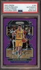 2021 Panini Prizm #165 Austin Reaves Signed Purple Rookie /99 Psa/Dna AUTO 10 RC