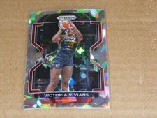 2022 Panini Prizm WNBA CRACKED ICE ATOMIC VICTORIA VIVIANS FEVER #136 J8022