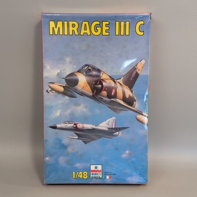 ESCI 4087 Mirage III C 1:48 | Vintage Flugzeug Bausatz Ungebaut | NEU SEALED #10