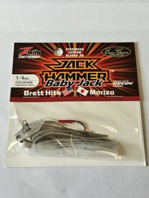 Z-man/Evergreen  Baby Jack Jackhammer  1/4 oz   Clearwater Shad