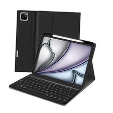 MERATM Keyboard Case for iPad Air 13 inch M3 2025/M2 2024  iPad Pro Black