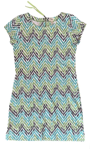 VETEMENTS Hatley Nellie Vestito Donna Piccolo Petite A Line Manica Corta Cotone Zip Esposizione