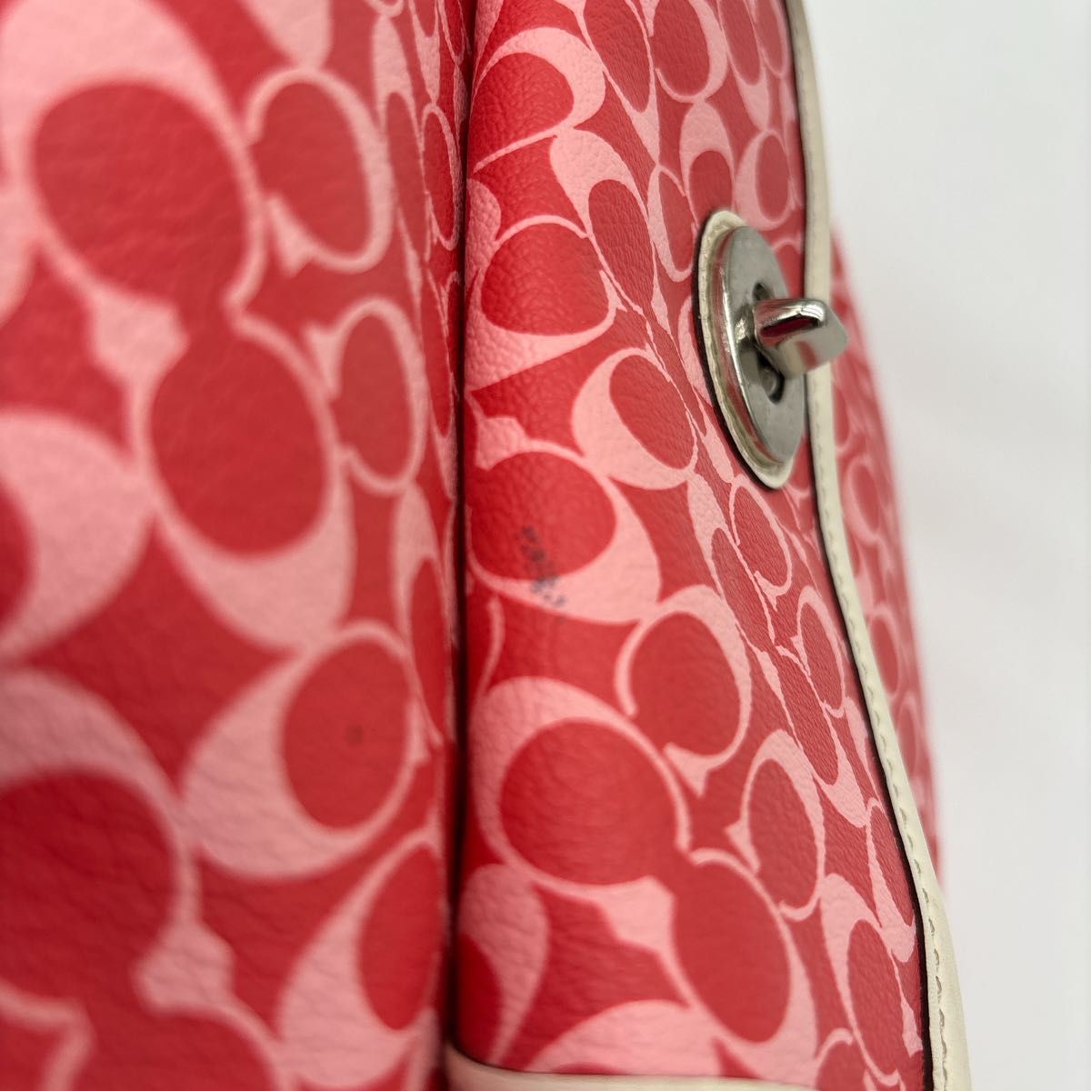 COACH Signature Tote Bag Pink F17433 11a thumbnail 19