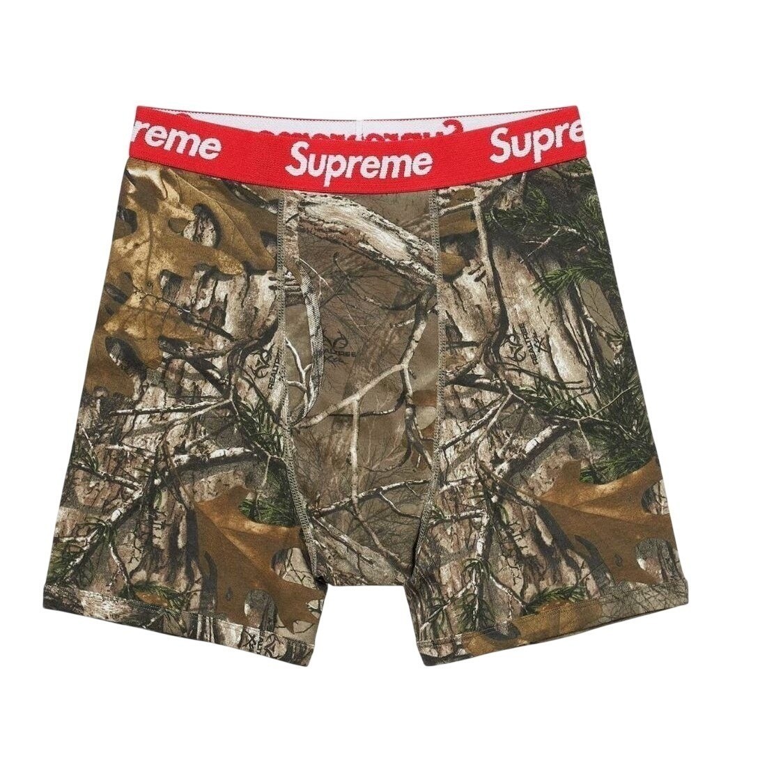 Supreme Hanes Realtree Camo Boxer Briefs Large 36-38 Tree Camo