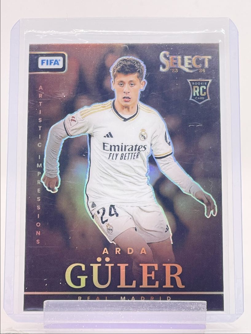 ARDA GULER 2023 SELECT FIFA ARTISTIC IMPRESSIONS ROOKIE SILVER RC Q5908