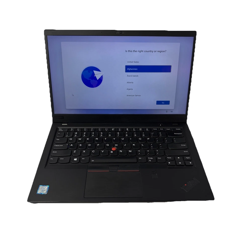 Lenovo ThinkPad X1 Carbon Gen 6 14" i5-8350U 8GB 256GB SSD Win 11 Pro Foto 2 de 4