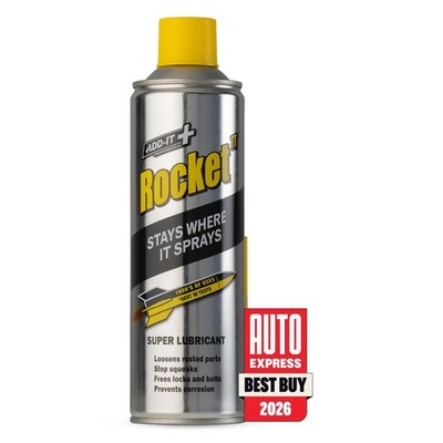 Rocket TT Super Schmiermittel Sprühkappe & Strohhalm 450 ml Anti Quietschen Rost Korrosion