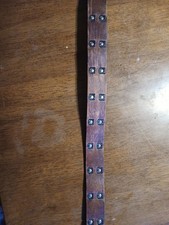 Large 38 40 Genuine Leather Levi's Belt. No Buckle. Preowned.