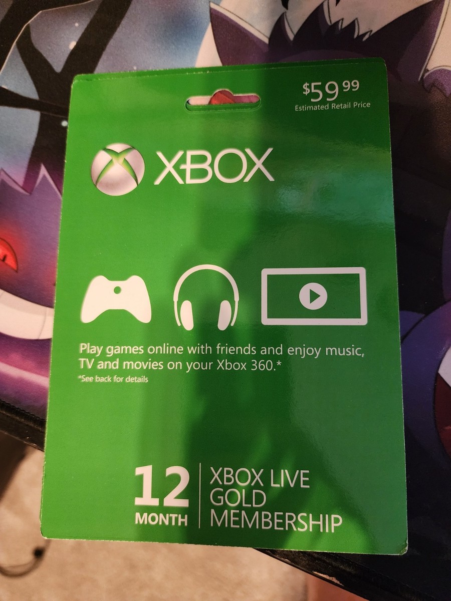Gold Membership Xbox Live One Year Cost Xbox Game Pass How To Buy