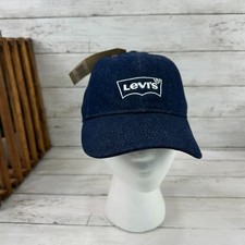 Levi's Dark blue Denim Cap Strapback Youth Boys girls Hat NWT