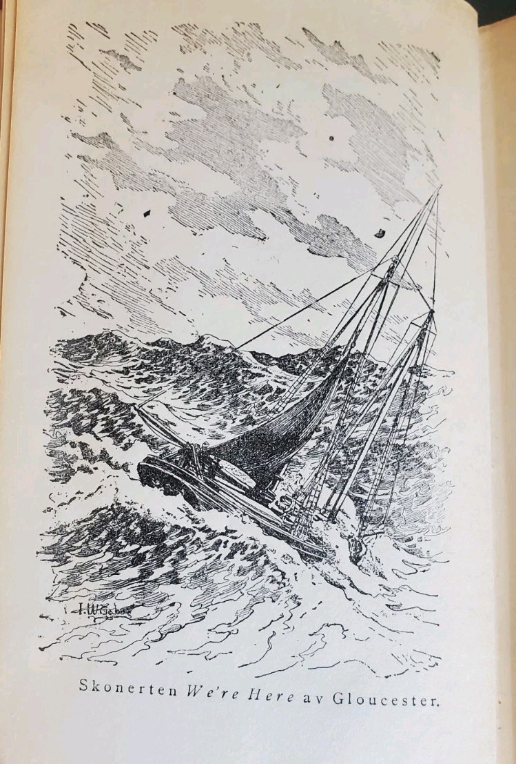 Swedish Book 1947 Rudyard Kipling & John Steinbeck Stockholm Albert Bonniers