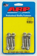 Arp 434-2002 Polished For Sb Chevy Vortec Ss Hex Intake Manifold Bolt Kit