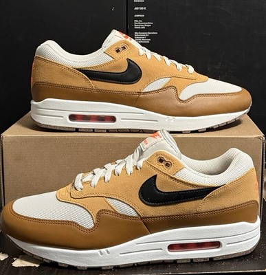 Nike Air Max 1 Essential British Tan Light Bone Men's Athletic Sneakers