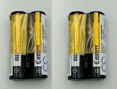 2x Ersatz Akku für Philips 5812 5825 6423 6424 6613 Rasierer