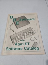 Vinttage Atari Software Catalog BRE 1991 Atari ST Software Catalog