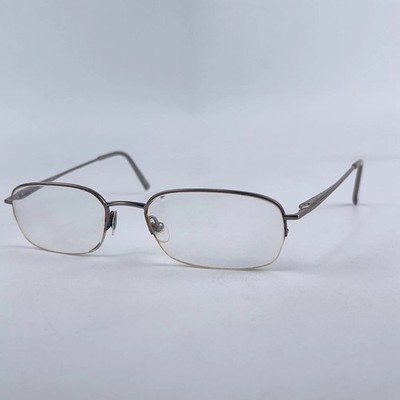 Board Room Classic BC519 GM Unisex Eyeglasses Frame Silver Half Rim 55-19-145 mm