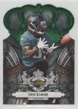 2010 Panini Crown Royale Green /10 Deji Karim #126 Rookie RC