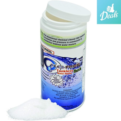 #ad Efficient 1.2 Pound Tankless Water Heater Flush Restores Flow and Pressure $39.89