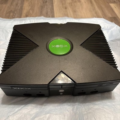 Microsoft Original Xbox Console Only Black OG Xbox Untested